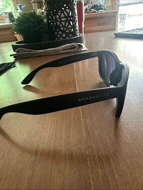 ShadyRays Men's Matte Black Sunglasses — Polarized Comfort